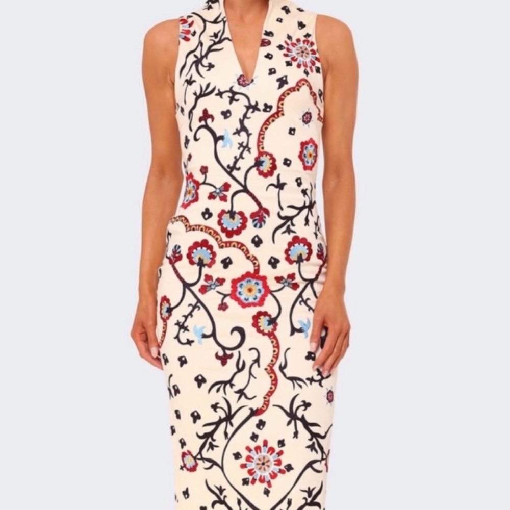 Alice and Olivia Embroidered Dress